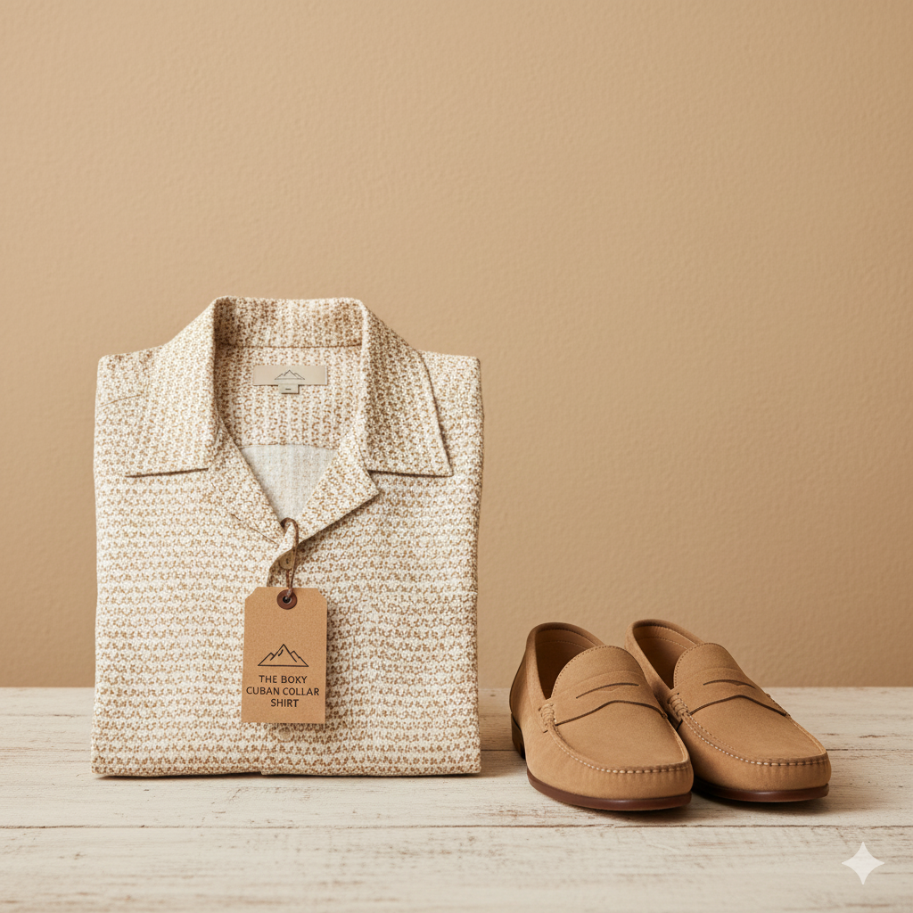 The Boxy Cuban Collar Shirt