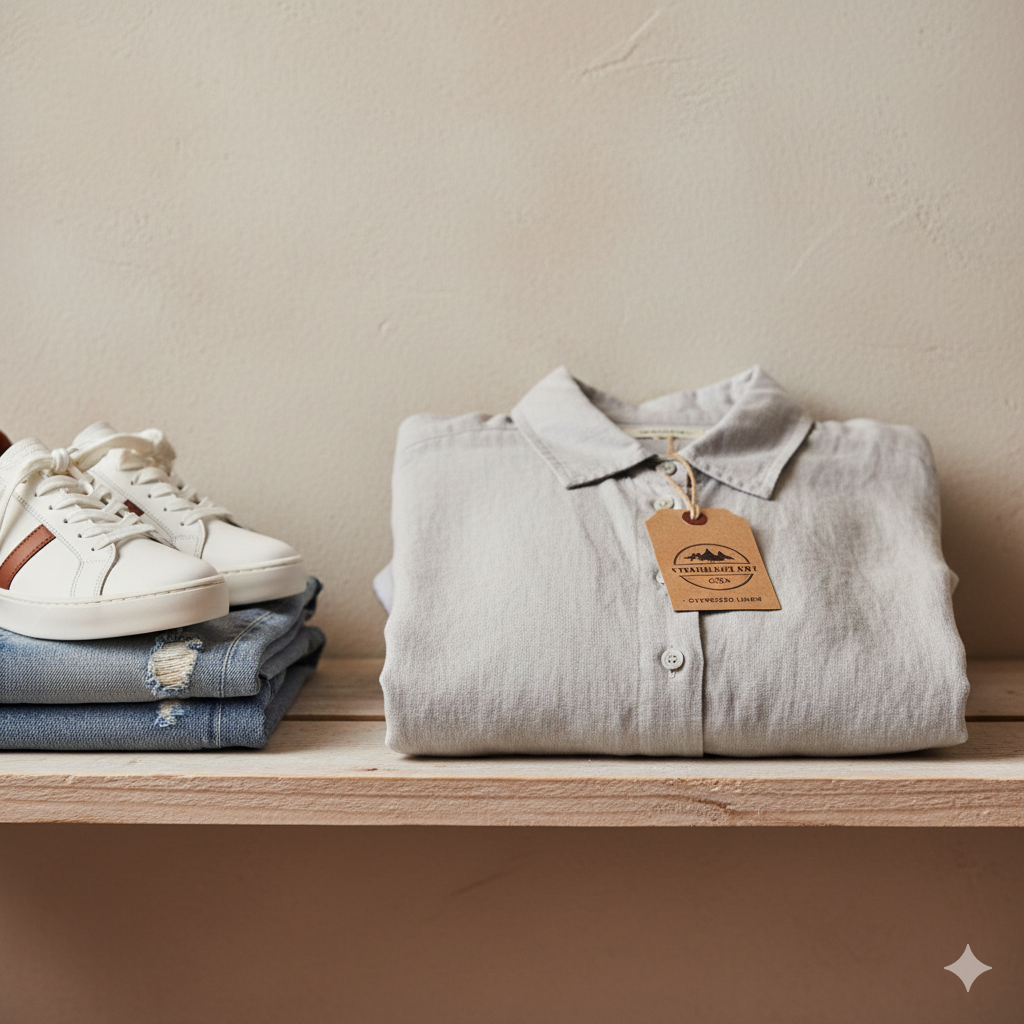 Oversized Linen Long-Sleeve